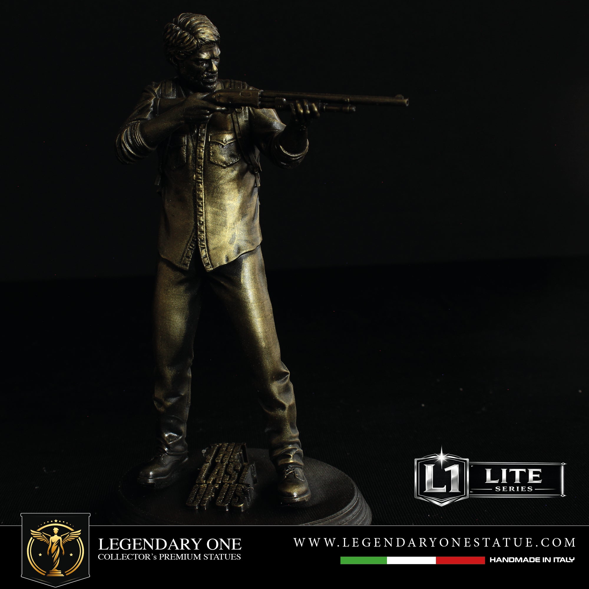 Joel Miller Figure GOLD EDITION – The Last of Us PART 1 Statua da Collezione