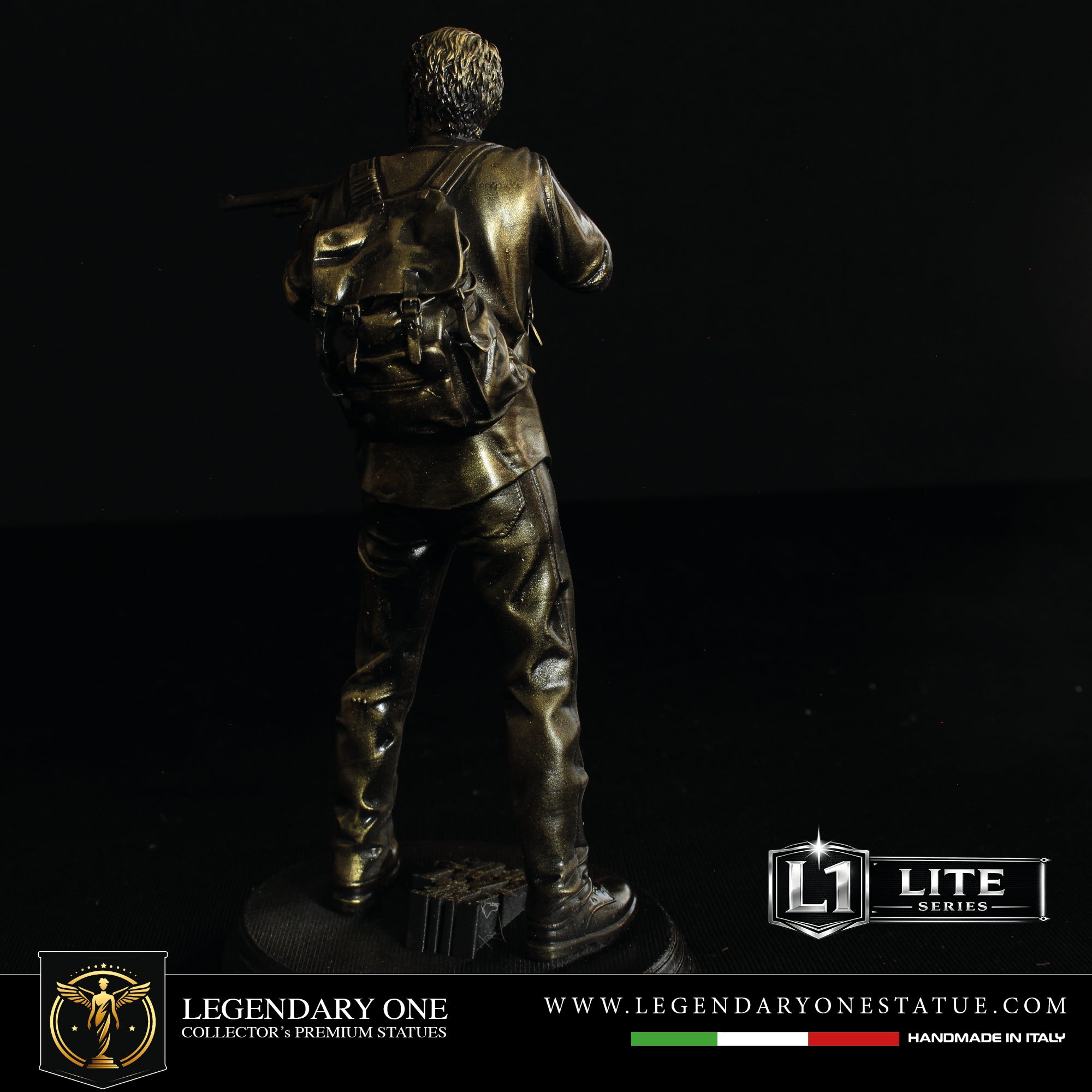 Joel Miller Figure GOLD EDITION – The Last of Us PART 1 Statua da Collezione