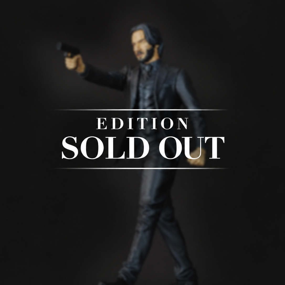 John Wick Statua da collezione - Keanu Reeves Figure Real Cinematic Color - scala 1:6
