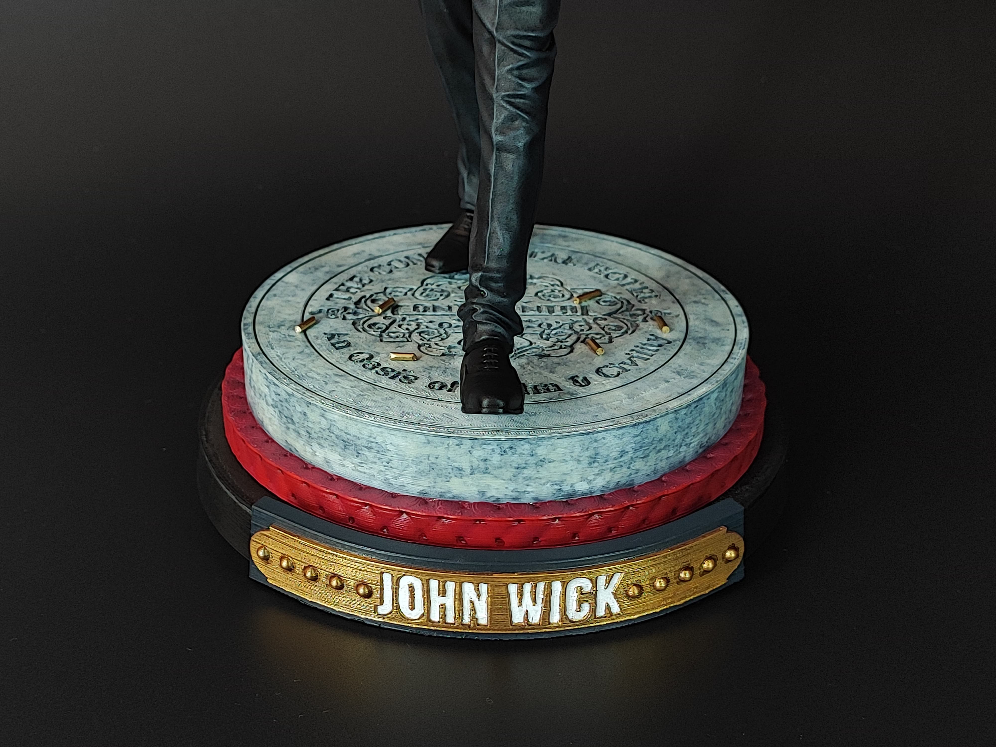 John Wick Statua da collezione - Keanu Reeves Figure Real Cinematic Color - scala 1:6