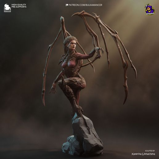 Kerrigan Sci-Fi statua da collezione IceBreaker Series