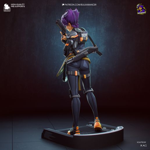 Konoko Cyberpunk: Edgerunners statua da collezione IceBreaker Series