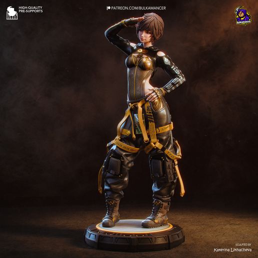 Lily Stellar Blade statua da collezione IceBreaker Series