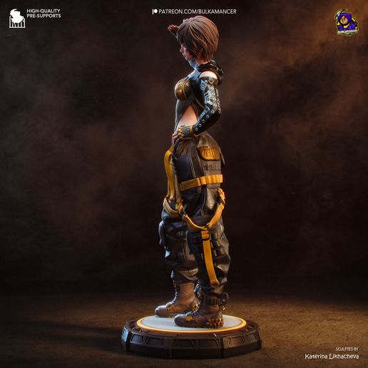 Lily Stellar Blade statua da collezione IceBreaker Series