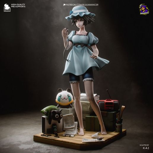 Mayuri Shiina Mayushi statua da collezione IceBreaker Series