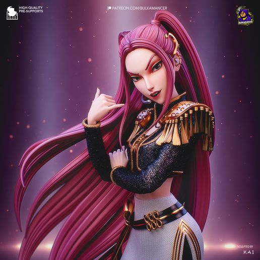 Golden Dancer Demon Hunters statua da collezione IceBreaker Series