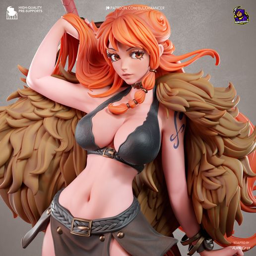 Elbaph Nami One Piece statua da collezione IceBreaker Series