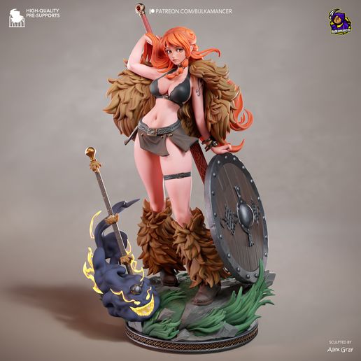 Elbaph Nami One Piece statua da collezione IceBreaker Series