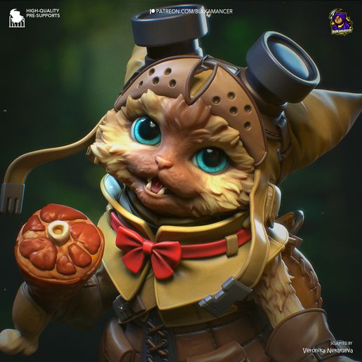 Palico and Toad Monster Hunter Wilds statua da collezione IceBreaker Series