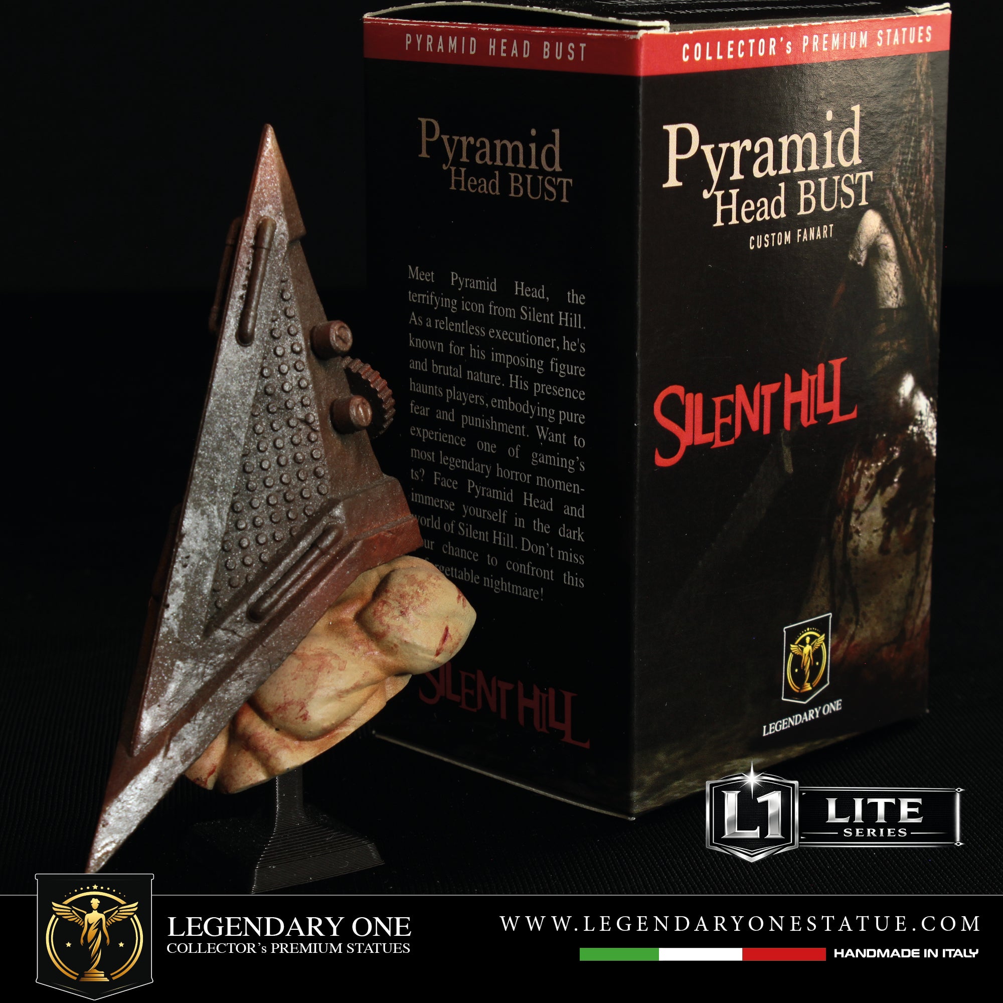 Pyramid Head Bust Figure - Silent Hill Statua da Collezione