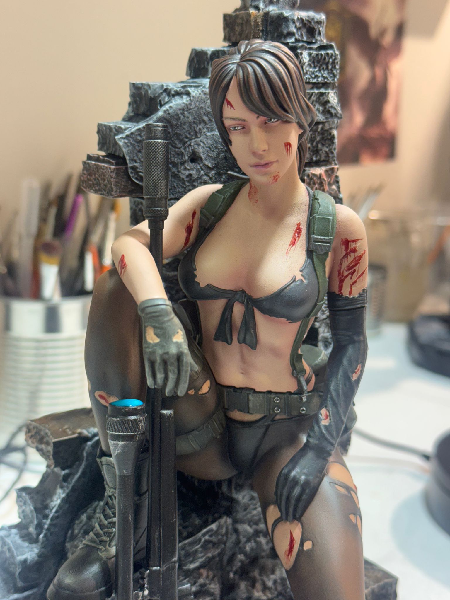 Quiet Statua da Collezione - Metal Gear Solid V Figure - Real Game Color - scala 1:6 / 1:4
