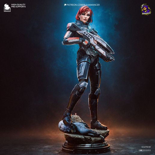 Jane Shepard Mass Effect statua da collezione IceBreaker Series