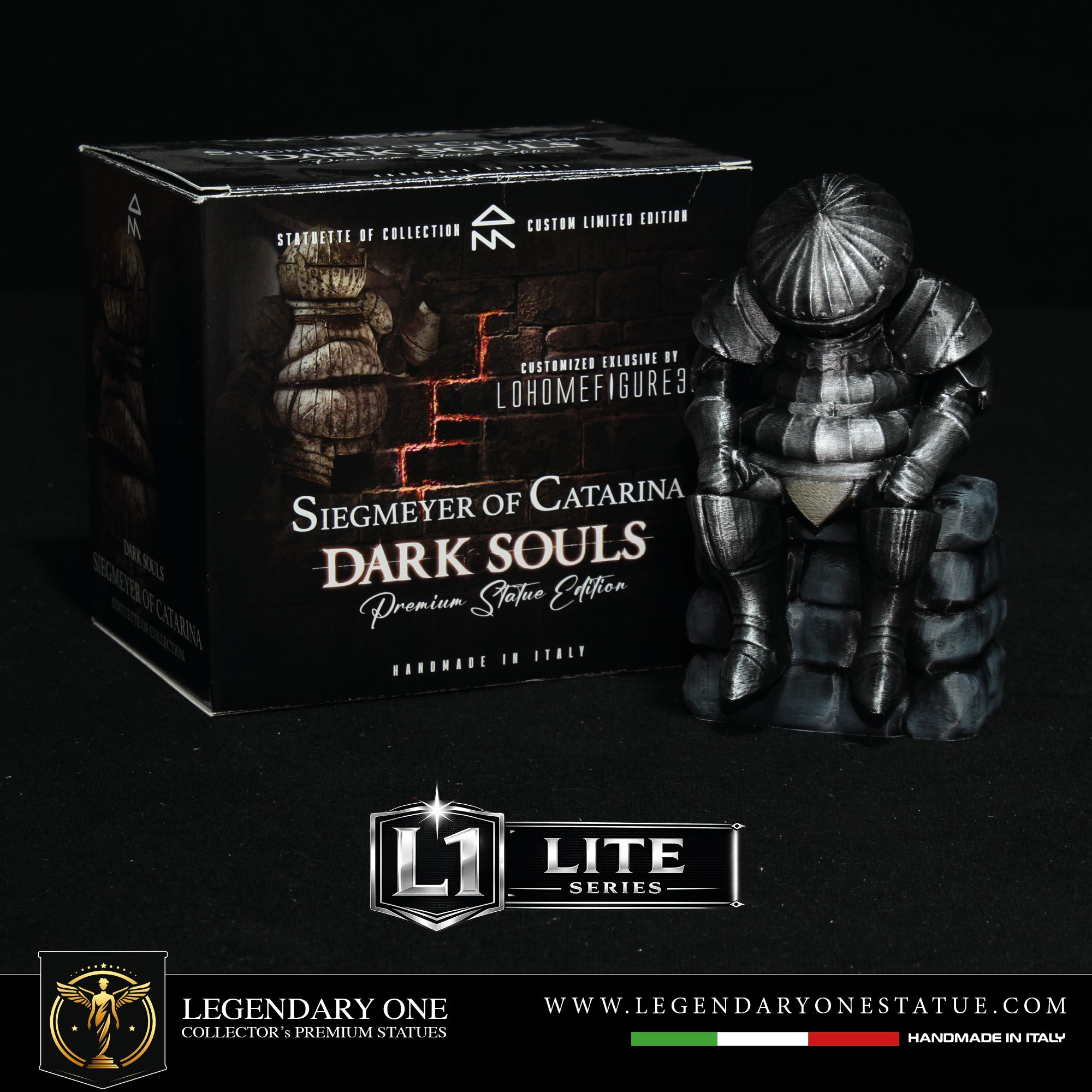 Siegmeyer of Catarina Statua da collezione - Dark Souls Figure - scala 1:10