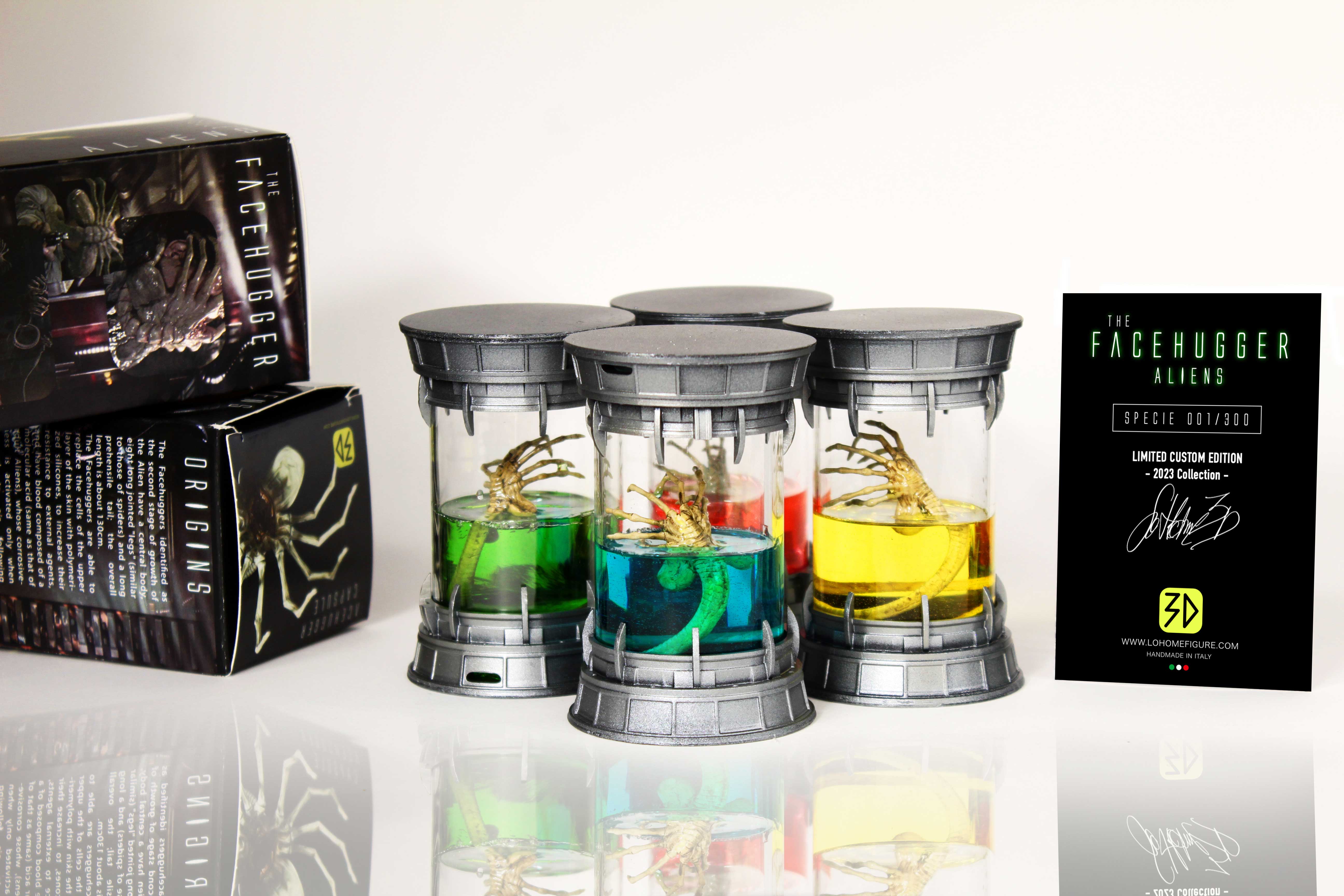 Alien FaceHugger in Capsula da collezione - Action Figure - Limited Edition