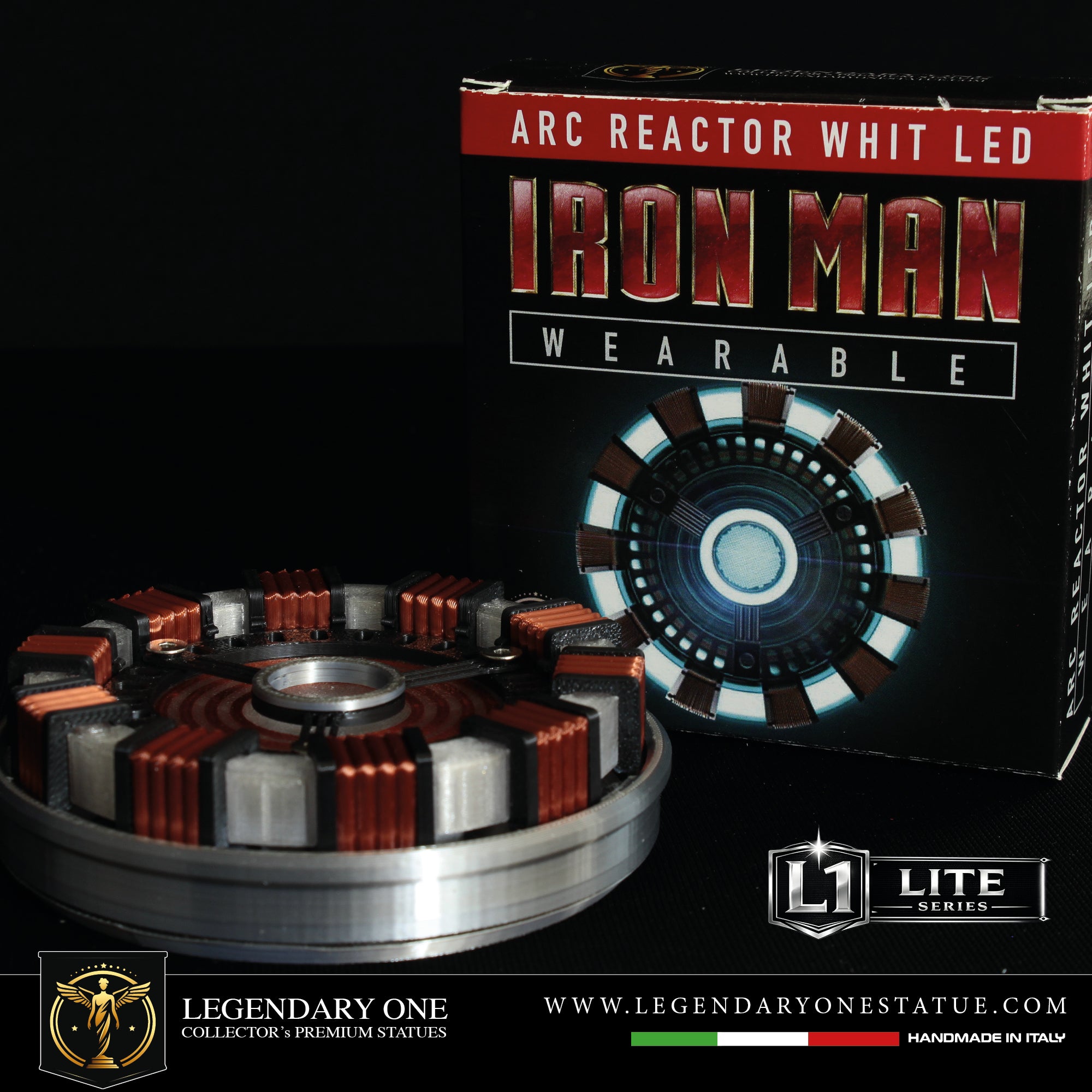 Reattore ARC con LED indossabile - Iron Man Statua da Collezione