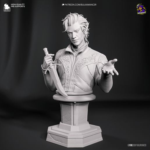Astarion Baldur's Gate 3 statua da collezione IceBreaker Series