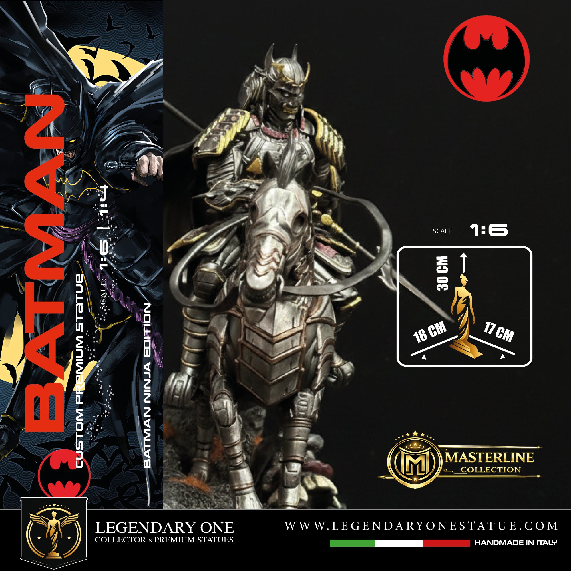 Batman Ninja Statua da collezione - DC Comics Figure Real Color - scala 1:6