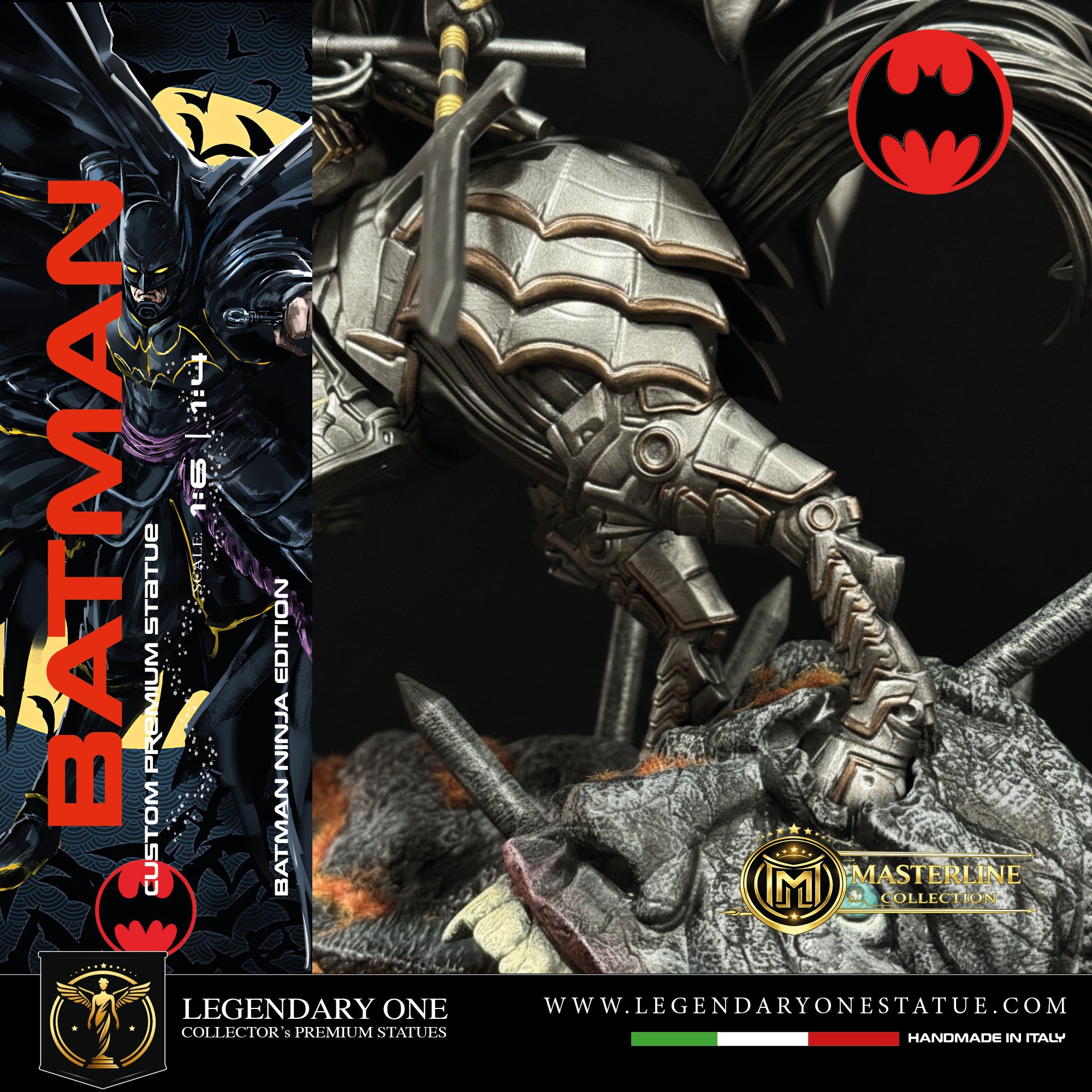 Batman Ninja Statua da collezione - DC Comics Figure Real Color - scala 1:6