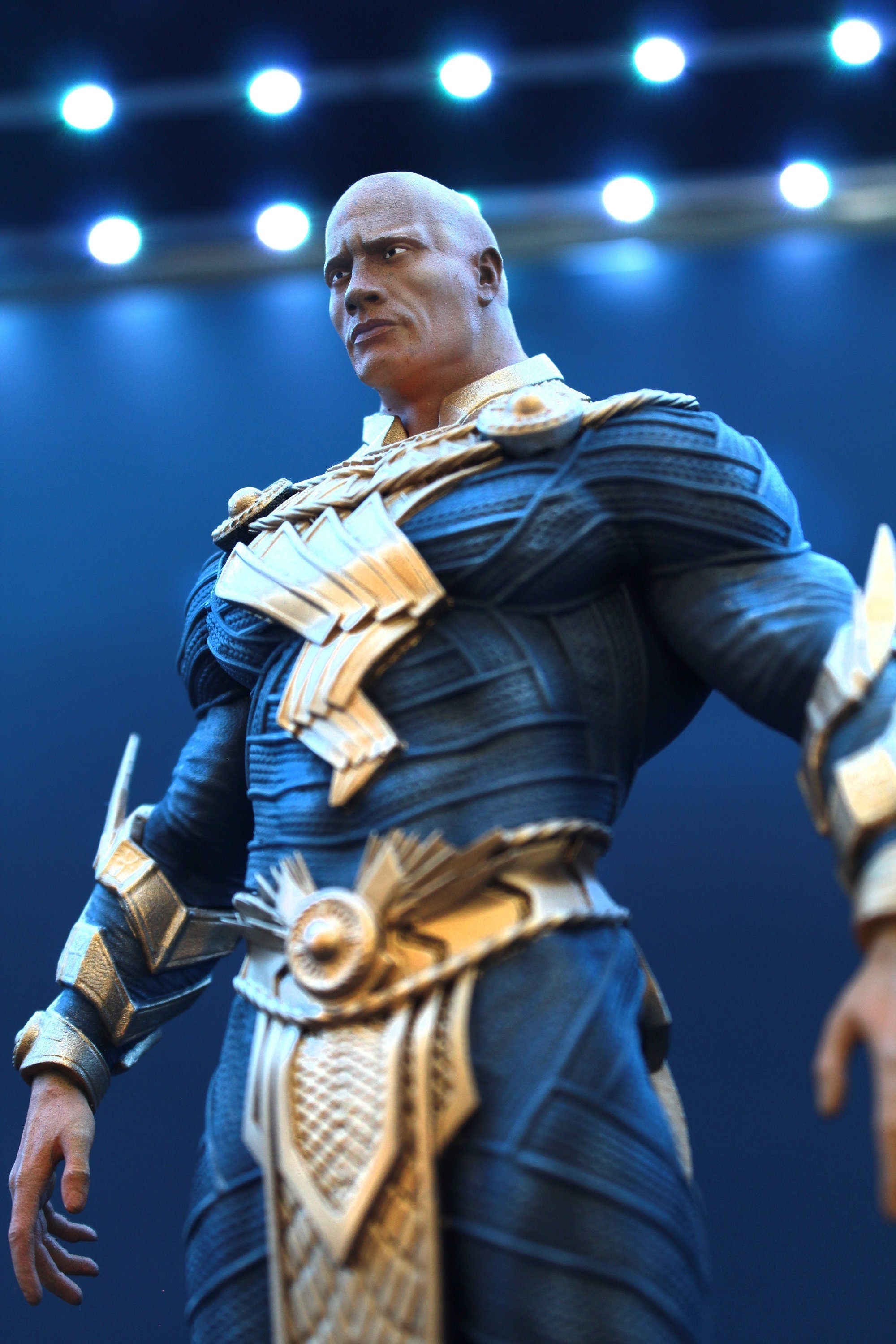 Black Adam Statua da collezione - DC Comics Figure - Dwayne Johnson Real Cinematic Color - scala 1:6