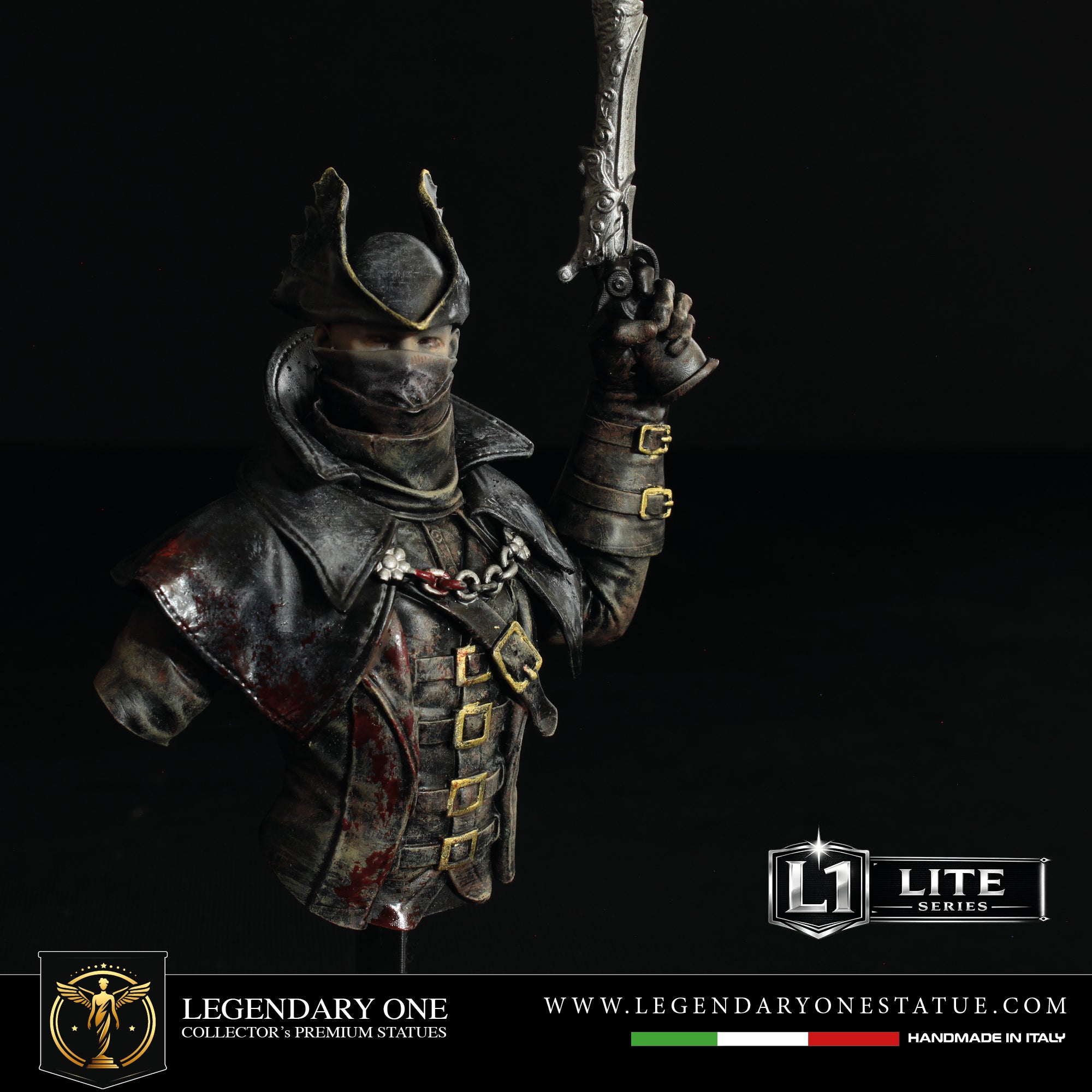 Hunter bust Figure - Bloodborne Statua da Collezione