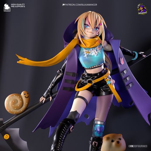 Bulka Crustreaper Unbreadable statua da collezione IceBreaker Series