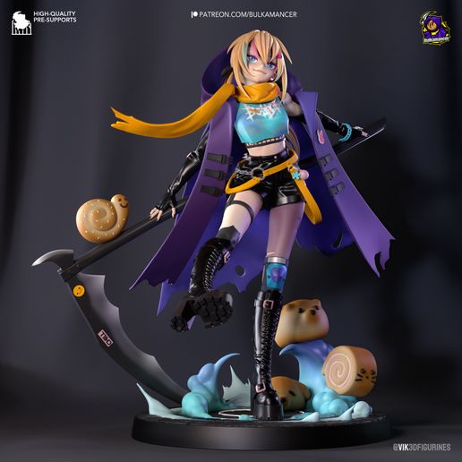 Bulka Crustreaper Unbreadable statua da collezione IceBreaker Series