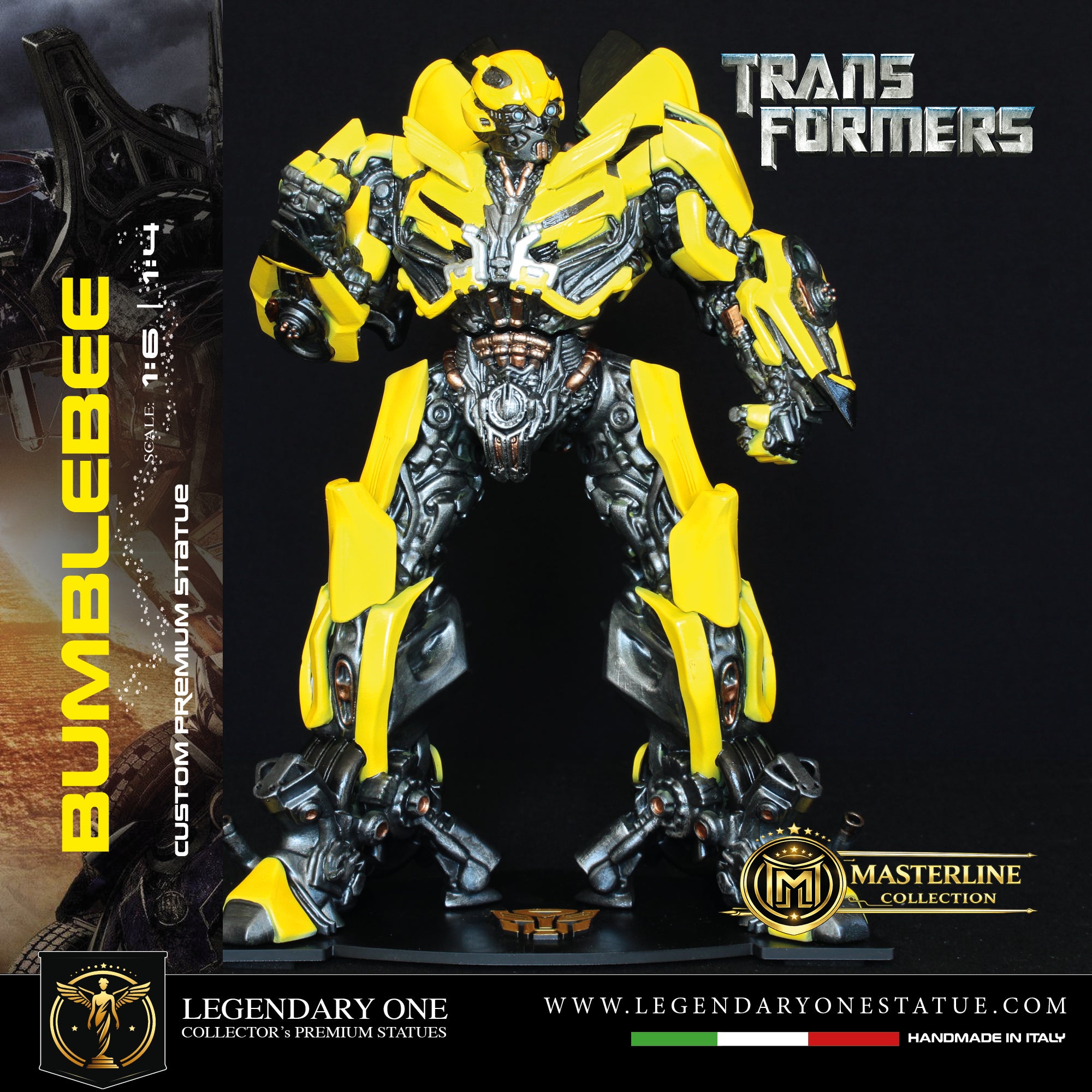 Bumblebee Statua da collezione - Transformers Figure Real Cinematic Color - Limited Edition - scala 1:6