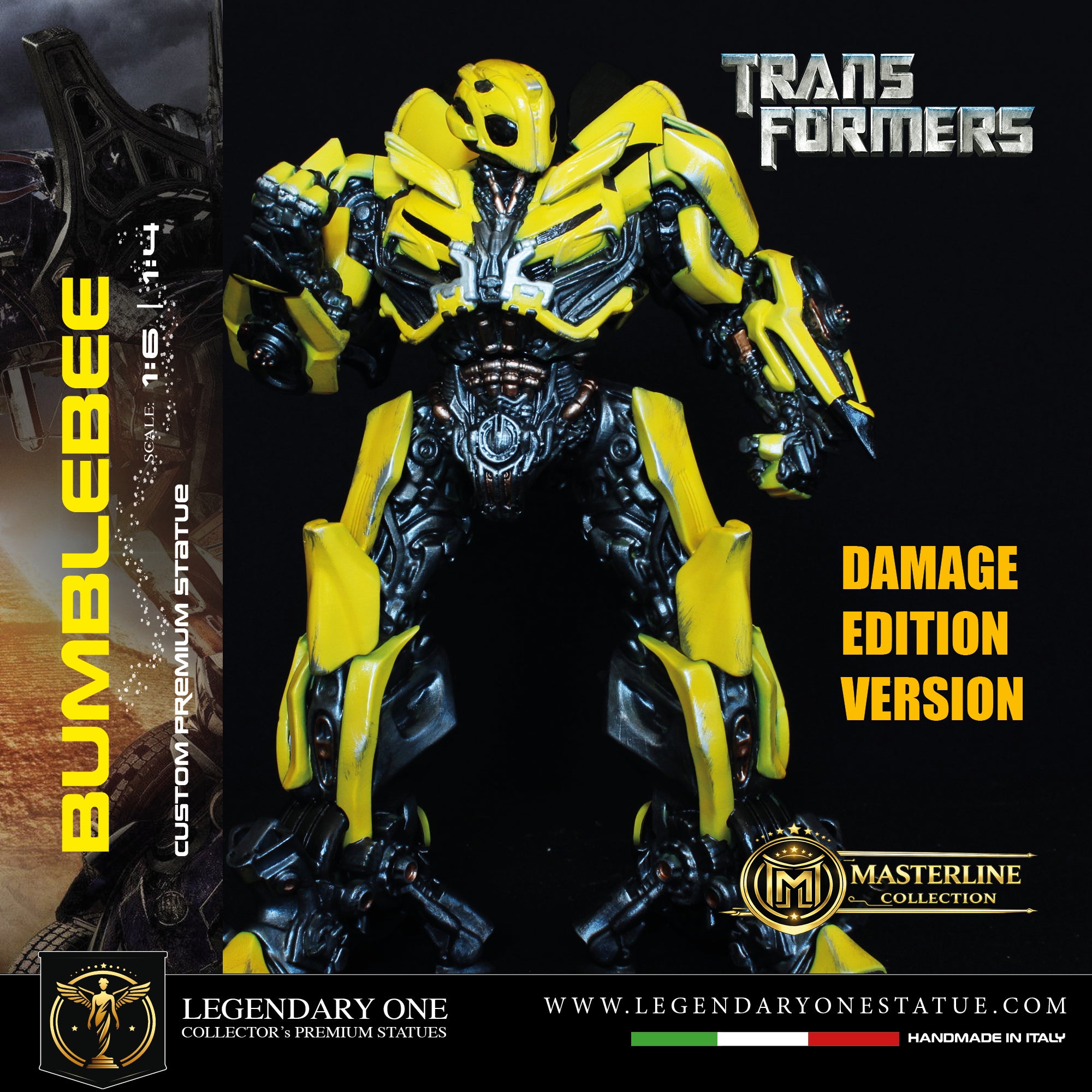 Bumblebee Statua da collezione - Transformers Figure Real Cinematic Color - Limited Edition - scala 1:6