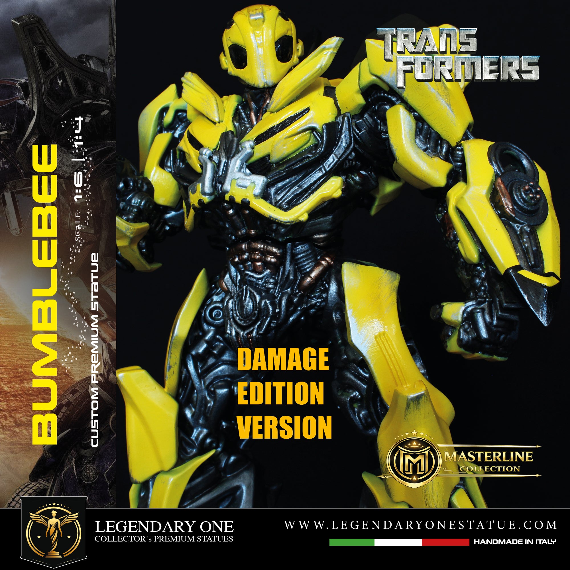 Bumblebee Statua da collezione - Transformers Figure Real Cinematic Color - Limited Edition - scala 1:6
