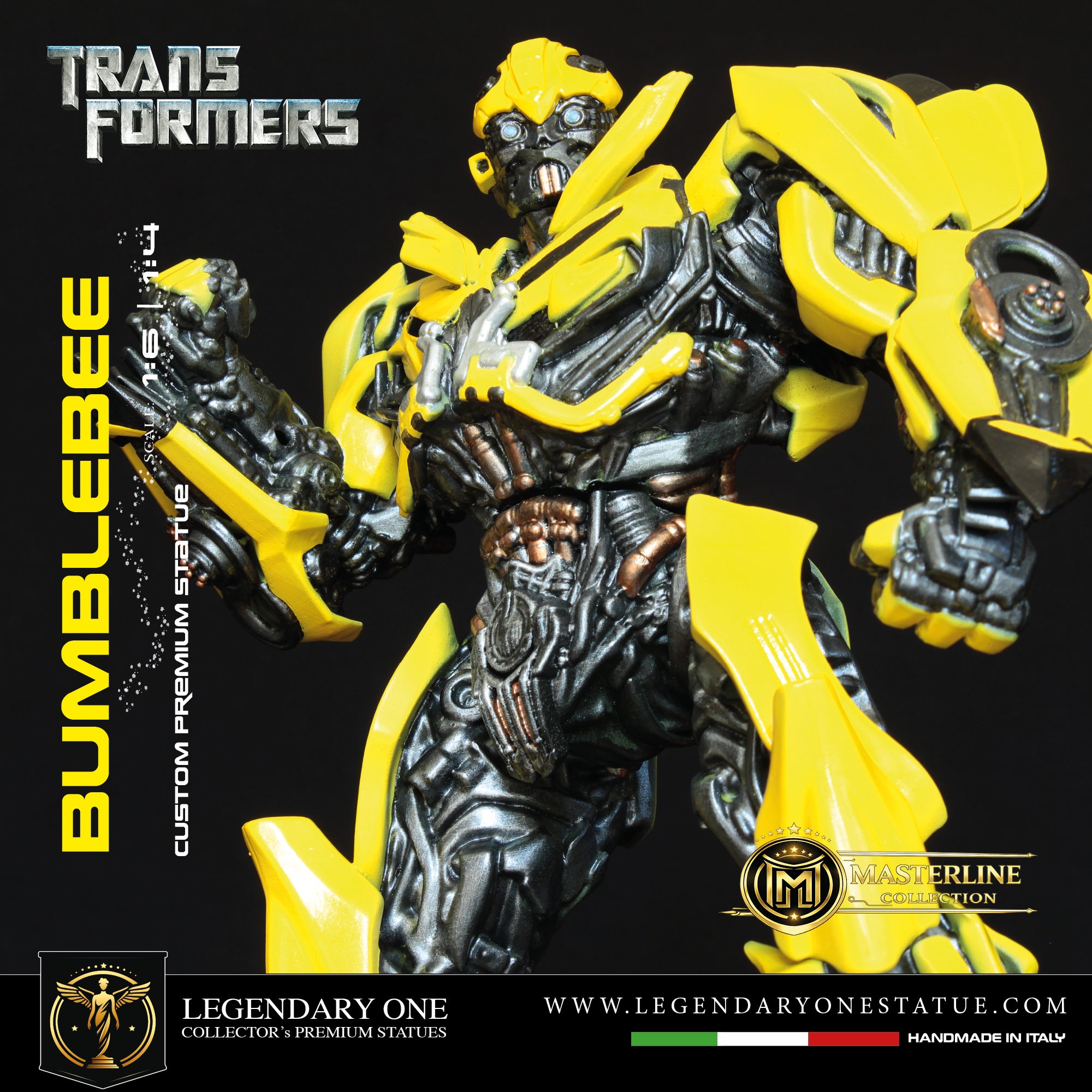 Bumblebee Statua da collezione - Transformers Figure Real Cinematic Color - Limited Edition - scala 1:6