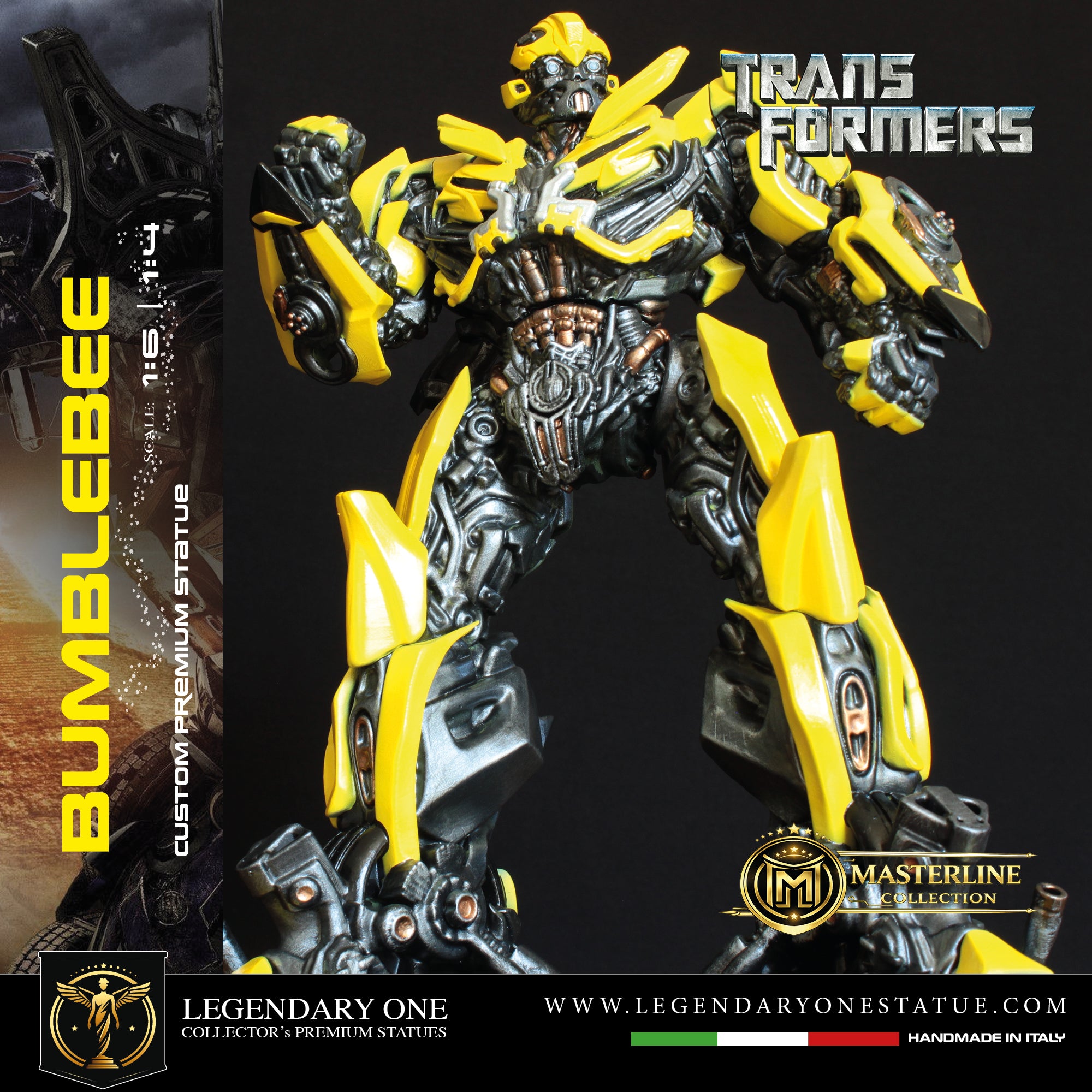 Bumblebee Statua da collezione - Transformers Figure Real Cinematic Color - Limited Edition - scala 1:6