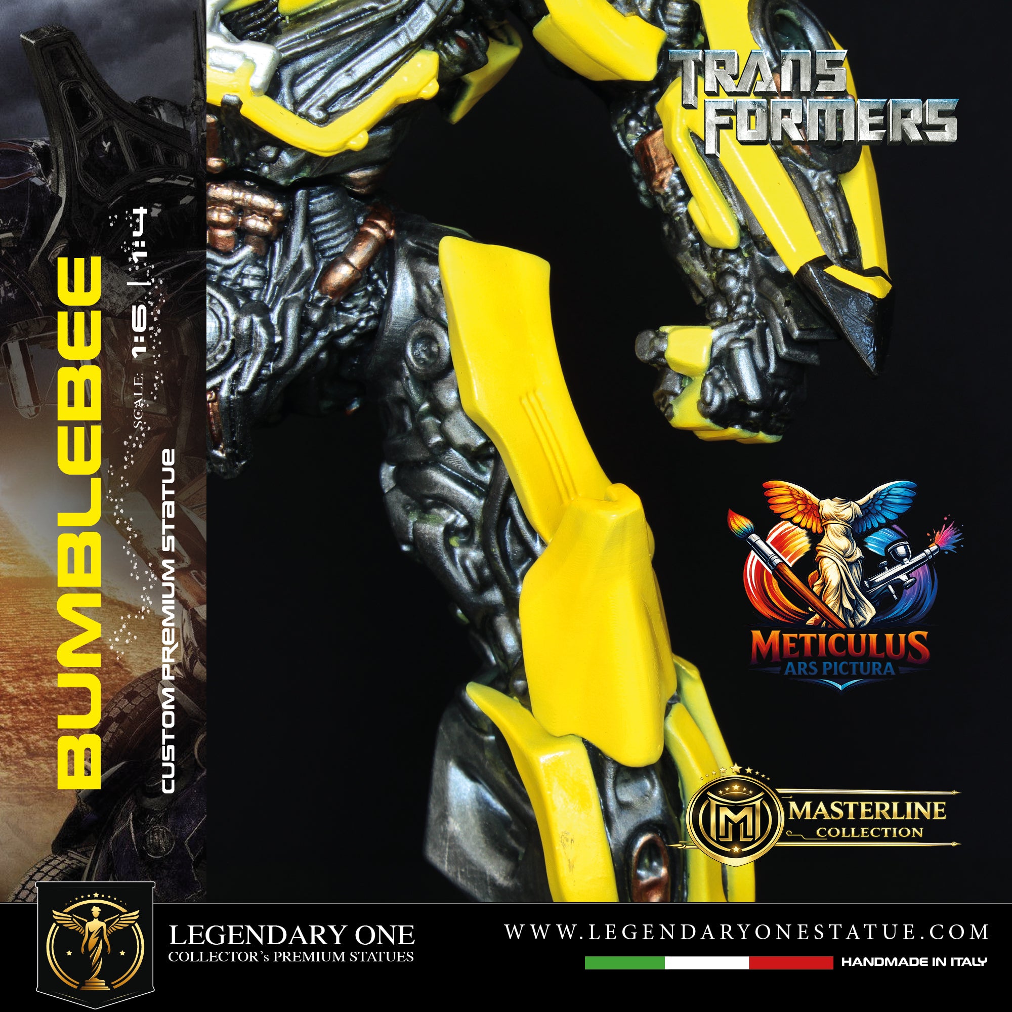 Bumblebee Statua da collezione - Transformers Figure Real Cinematic Color - Limited Edition - scala 1:6