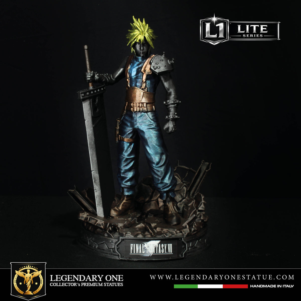 Cloud Strife Figure - Final Fantasy VII Statua da Collezione
