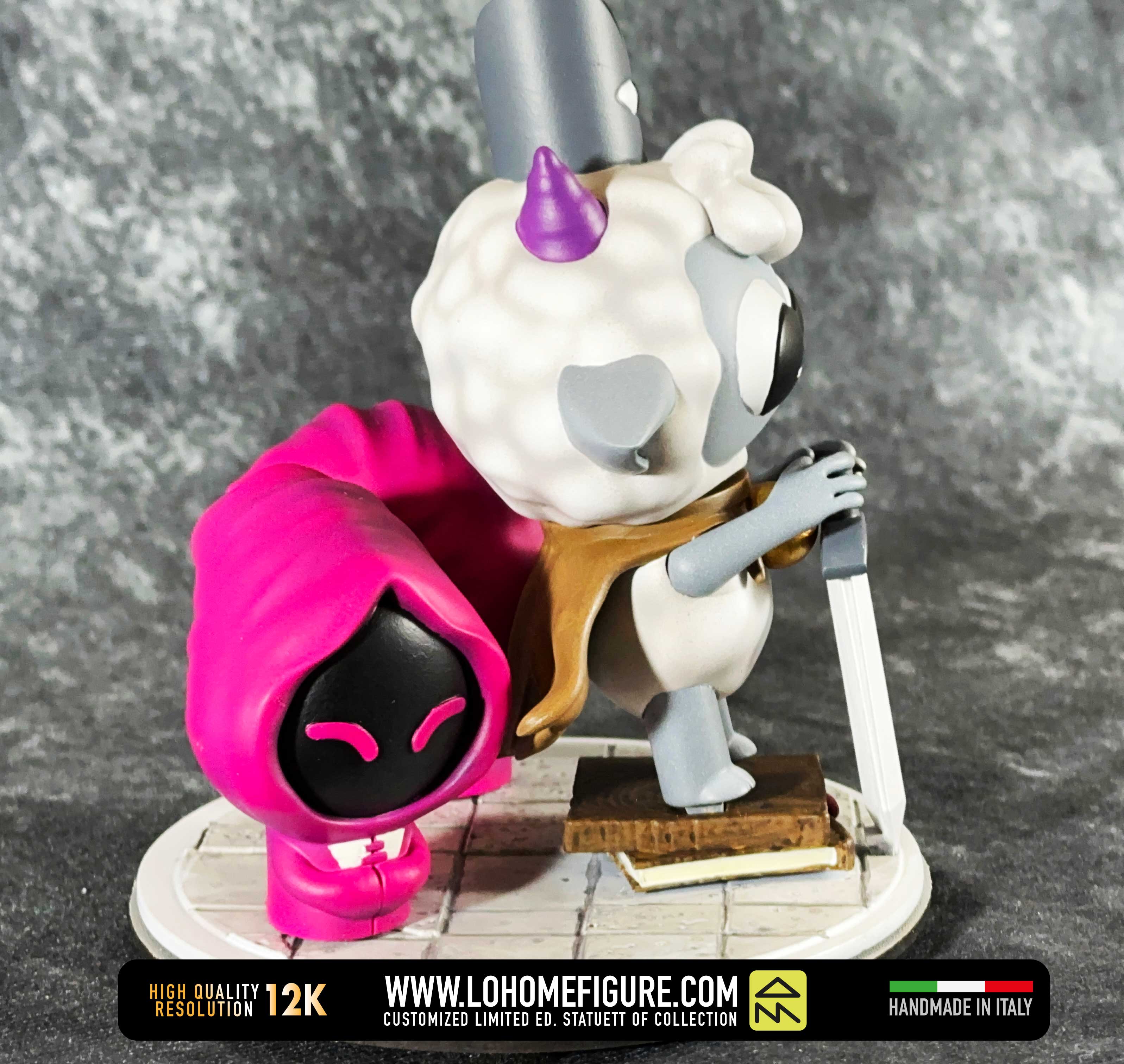 Cult Of The Lamb Figure - Diorama da collezione - scala 1:8