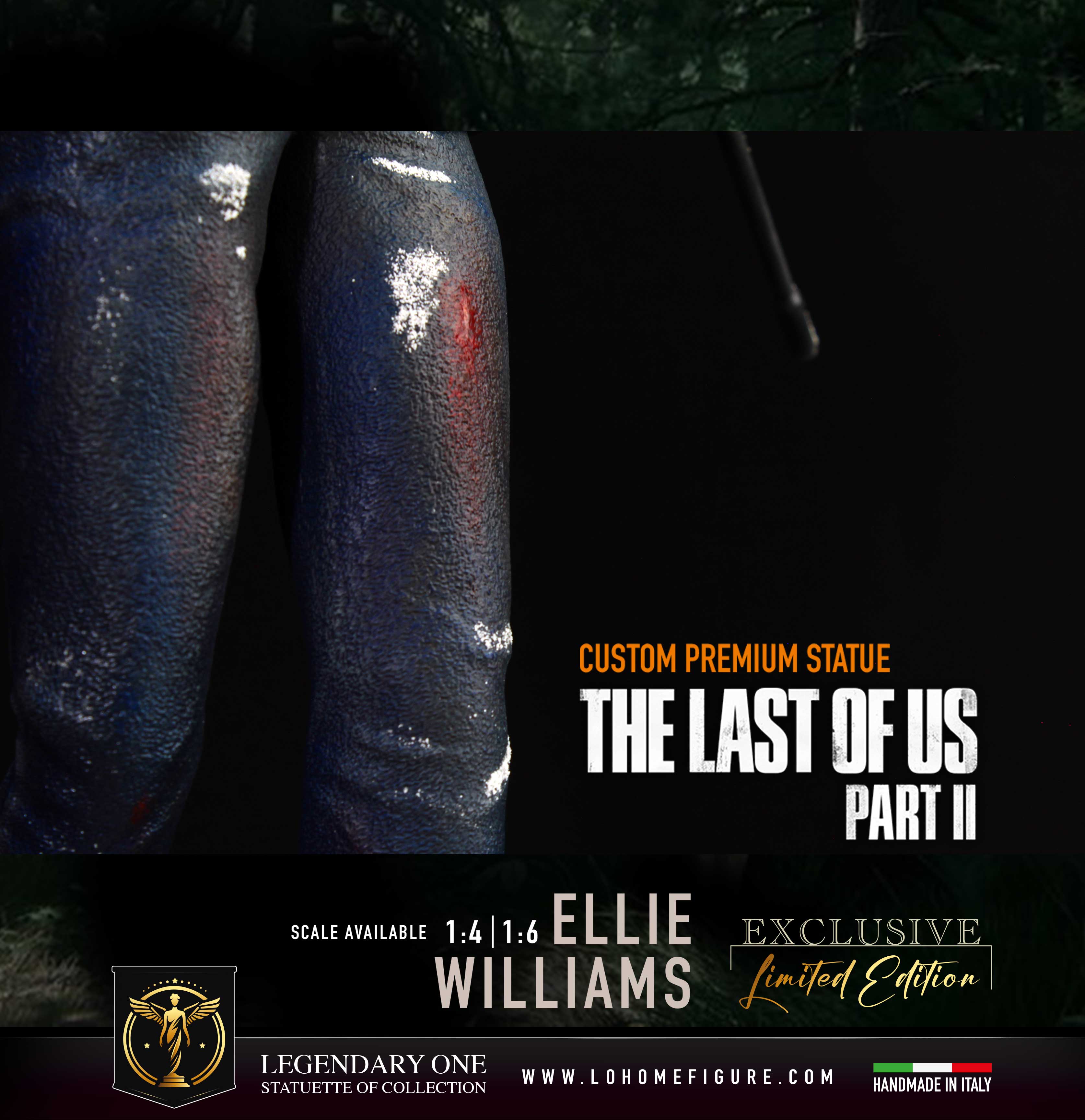 Ellie Williams Statua da collezione Esclusiva - The Last of Us Figure Limited Edition - scala 1:4