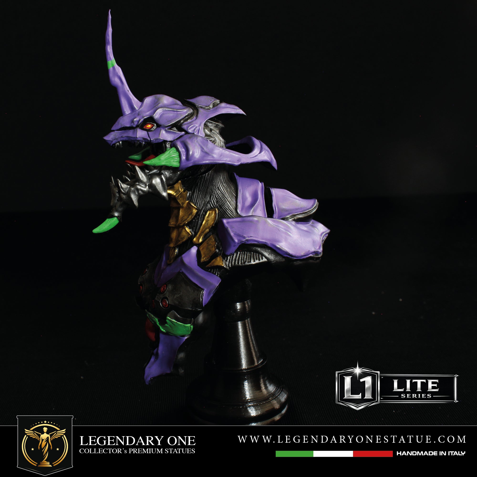 EVA 01 bust Figure - Evangelion Statua da Collezione