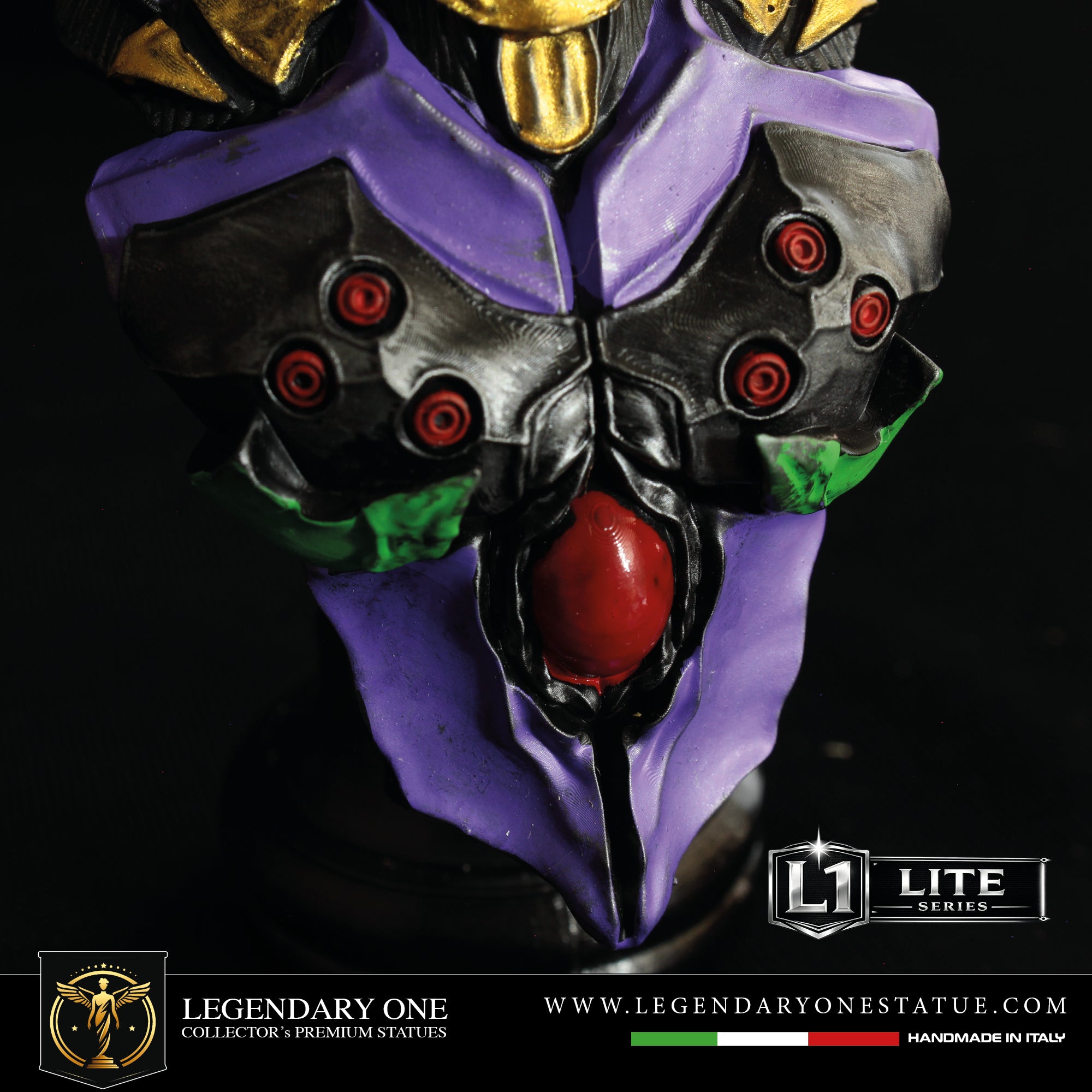 EVA 01 bust Figure - Evangelion Statua da Collezione
