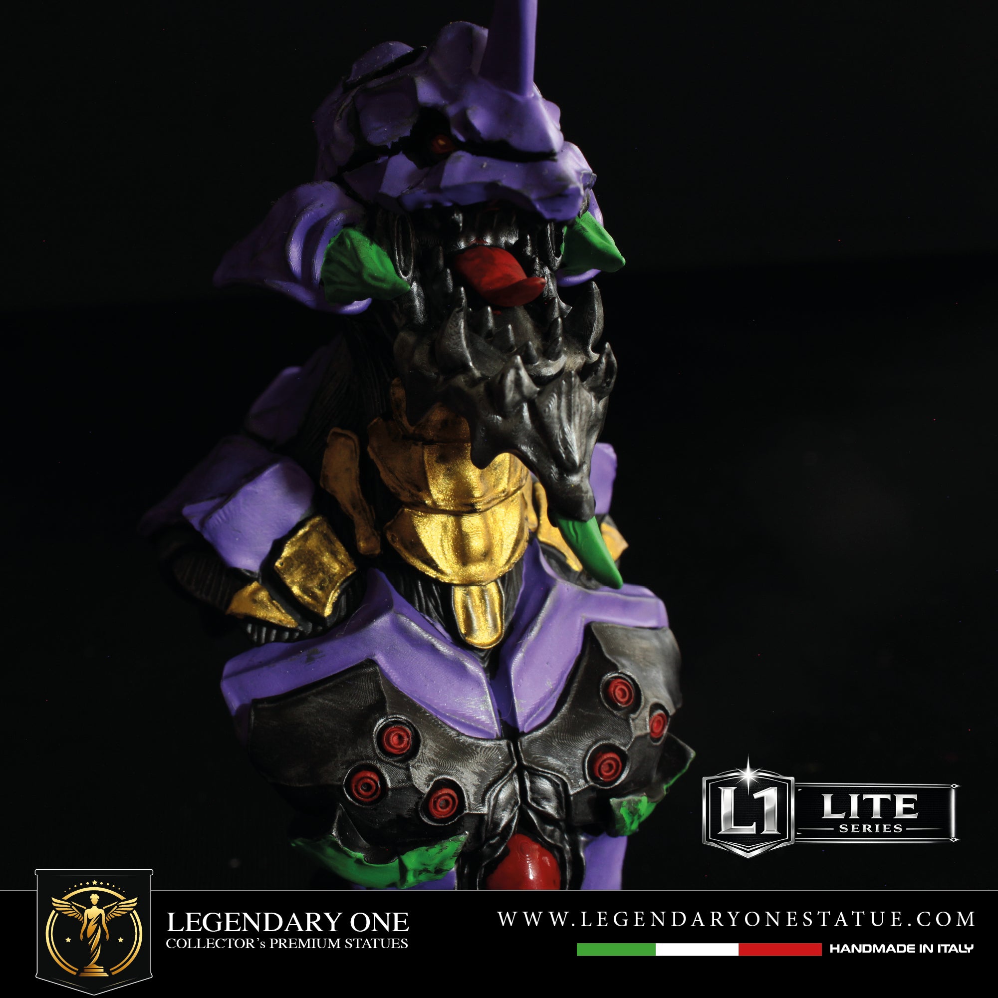 EVA 01 bust Figure - Evangelion Statua da Collezione