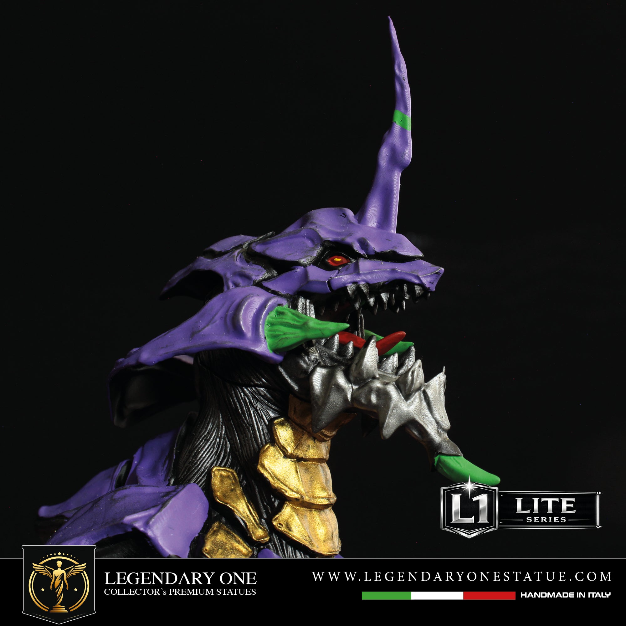 EVA 01 bust Figure - Evangelion Statua da Collezione