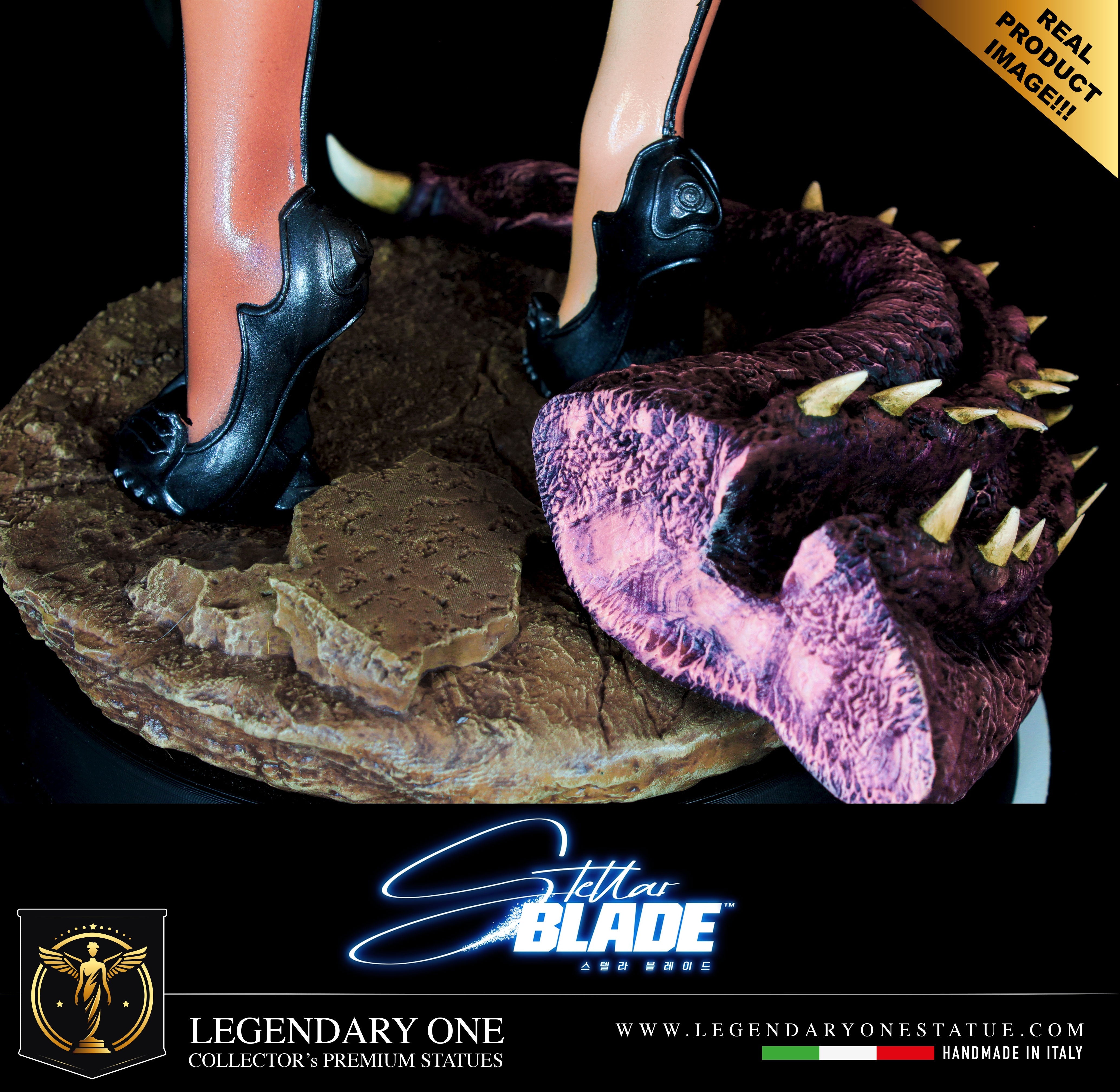 Stellar Blade Figure - Eve Statua da collezione - Tuta Skin Suit Real Game Color - scala 1:4