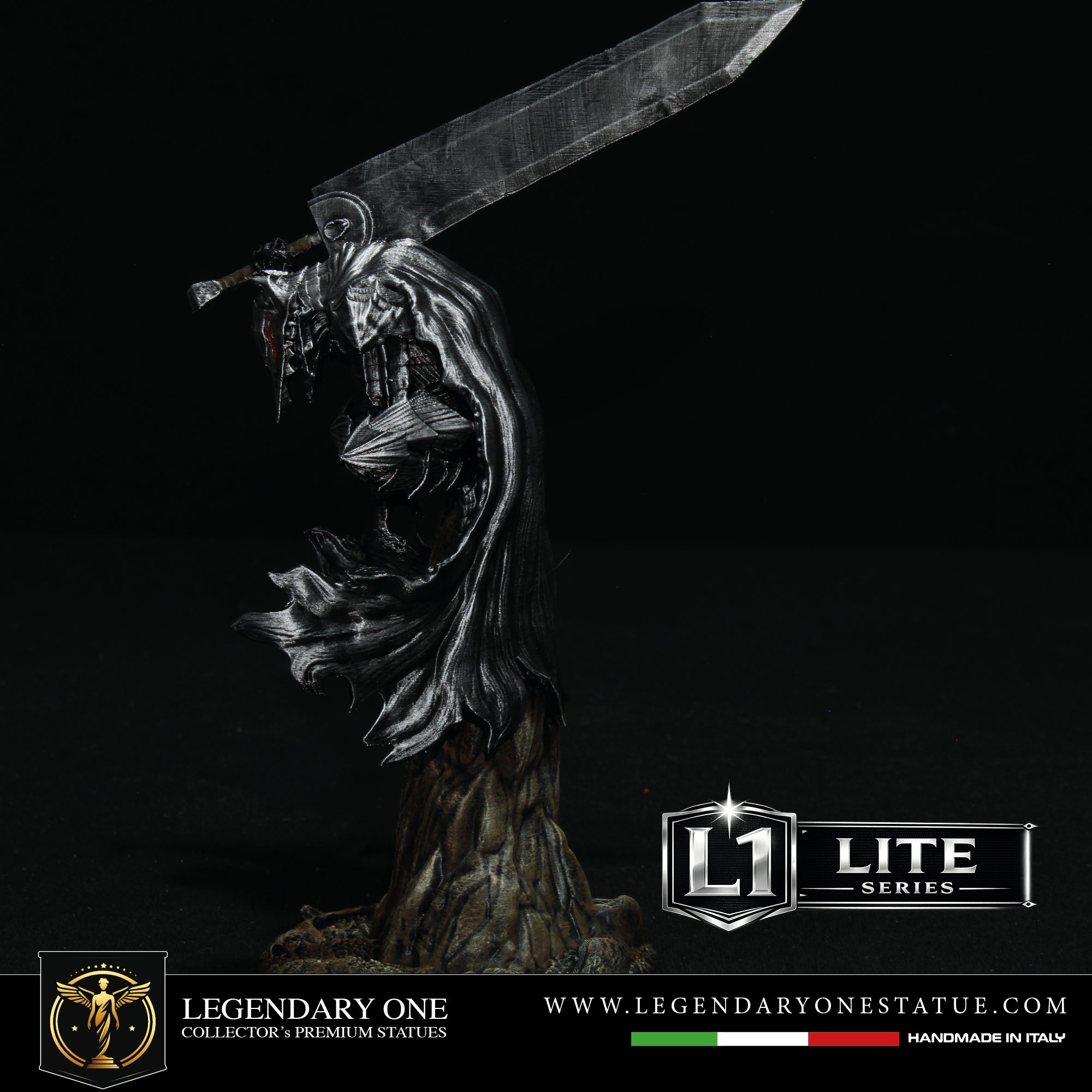 Guts Berserker Armor Figure - Berserk Statua da Collezione
