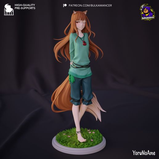 Holo Spice and Wolf statua da collezione IceBreaker Series