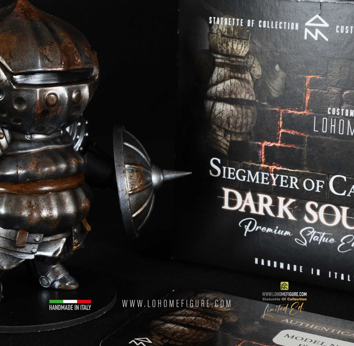 Siegmeyer of Catarina Statua da collezione - Dark Souls Figure - scala 1:10