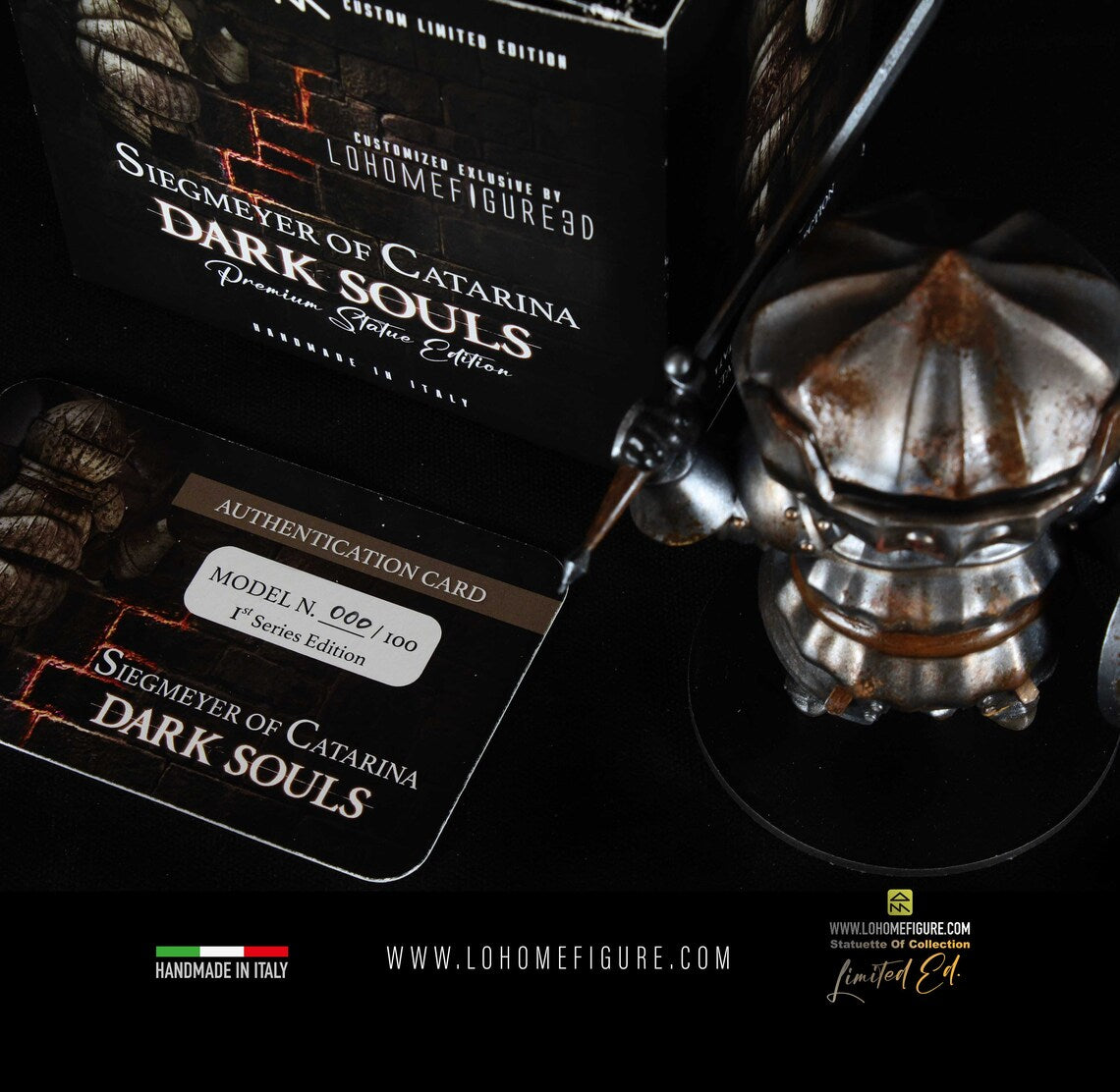 Siegmeyer of Catarina Statua da collezione - Dark Souls Figure - scala 1:10