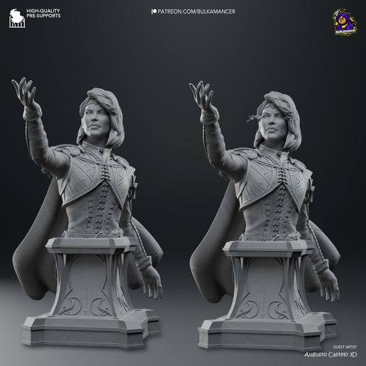 Isobel Baldur's Gate 3 statua da collezione IceBreaker Series