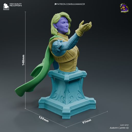 Isobel Baldur's Gate 3 statua da collezione IceBreaker Series