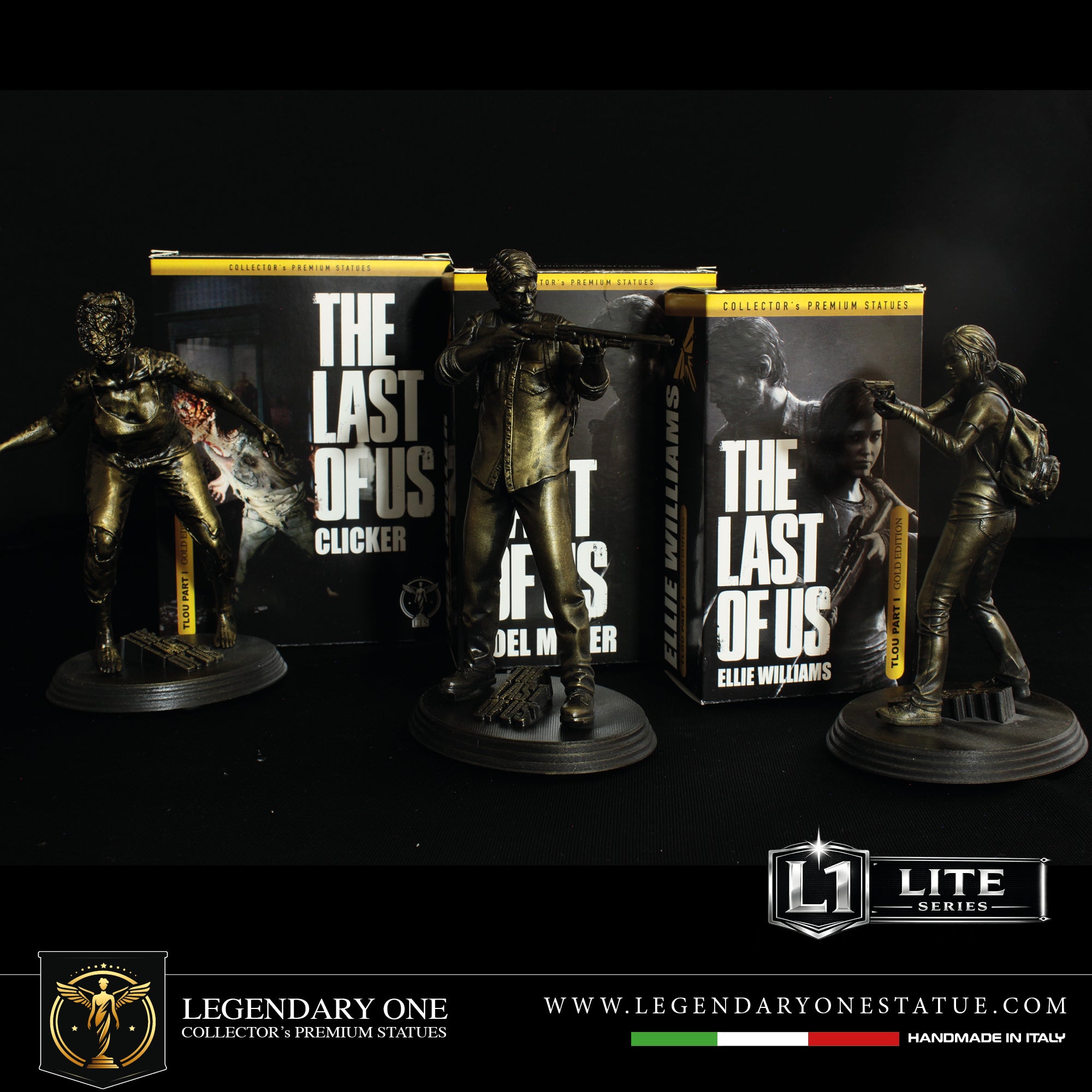Clicker Figure GOLD EDITION – The Last of Us PART 1 Statua da Collezione