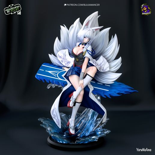 Kaga Azur Lane statua da collezione IceBreaker Series