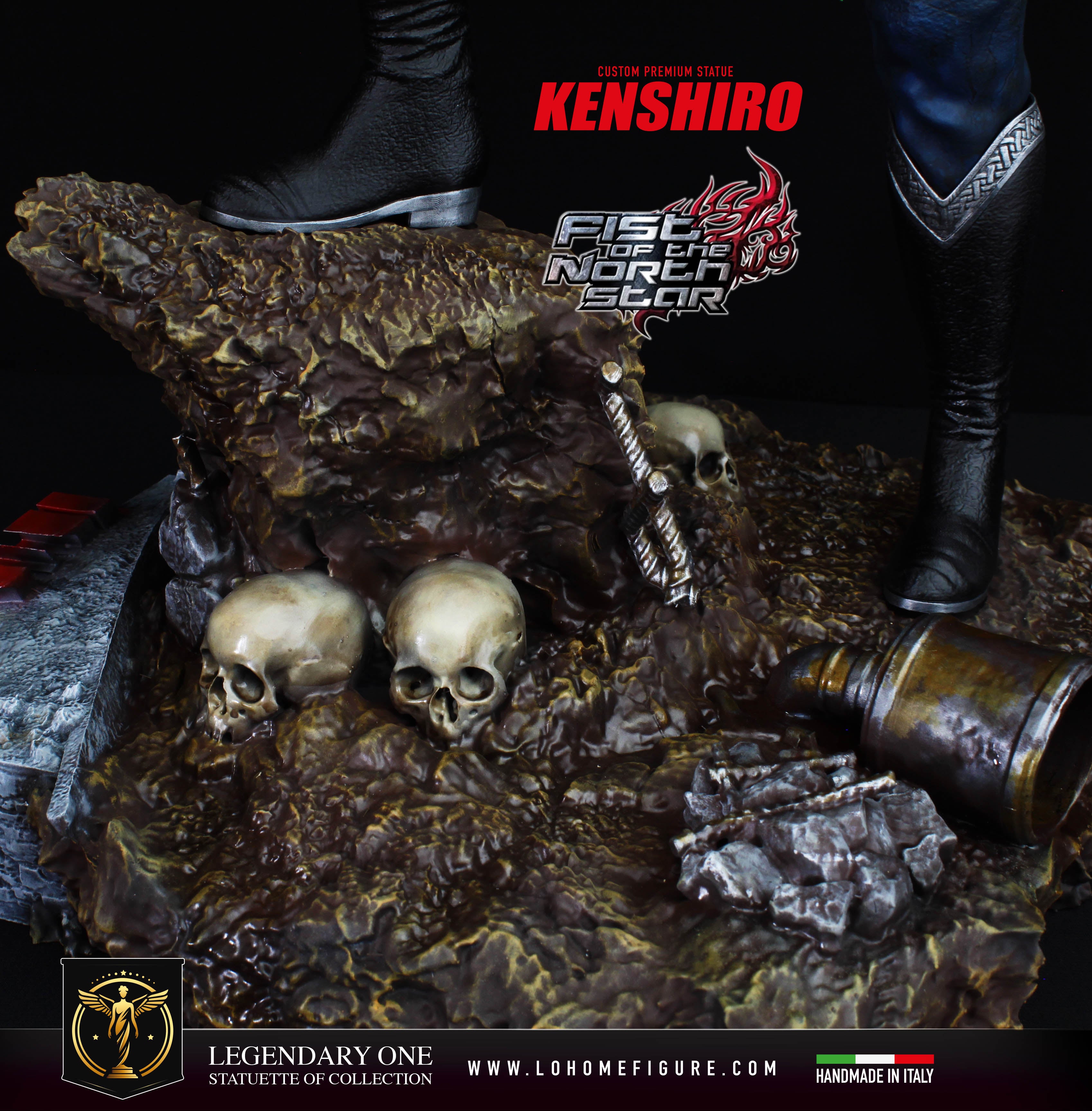 Kenshiro Extreme Edition Statua da Collezione Esclusiva – Ken il Guerriero (Hokuto no Ken) Fist of the North Star Figure - Limited Edition scala 1:4