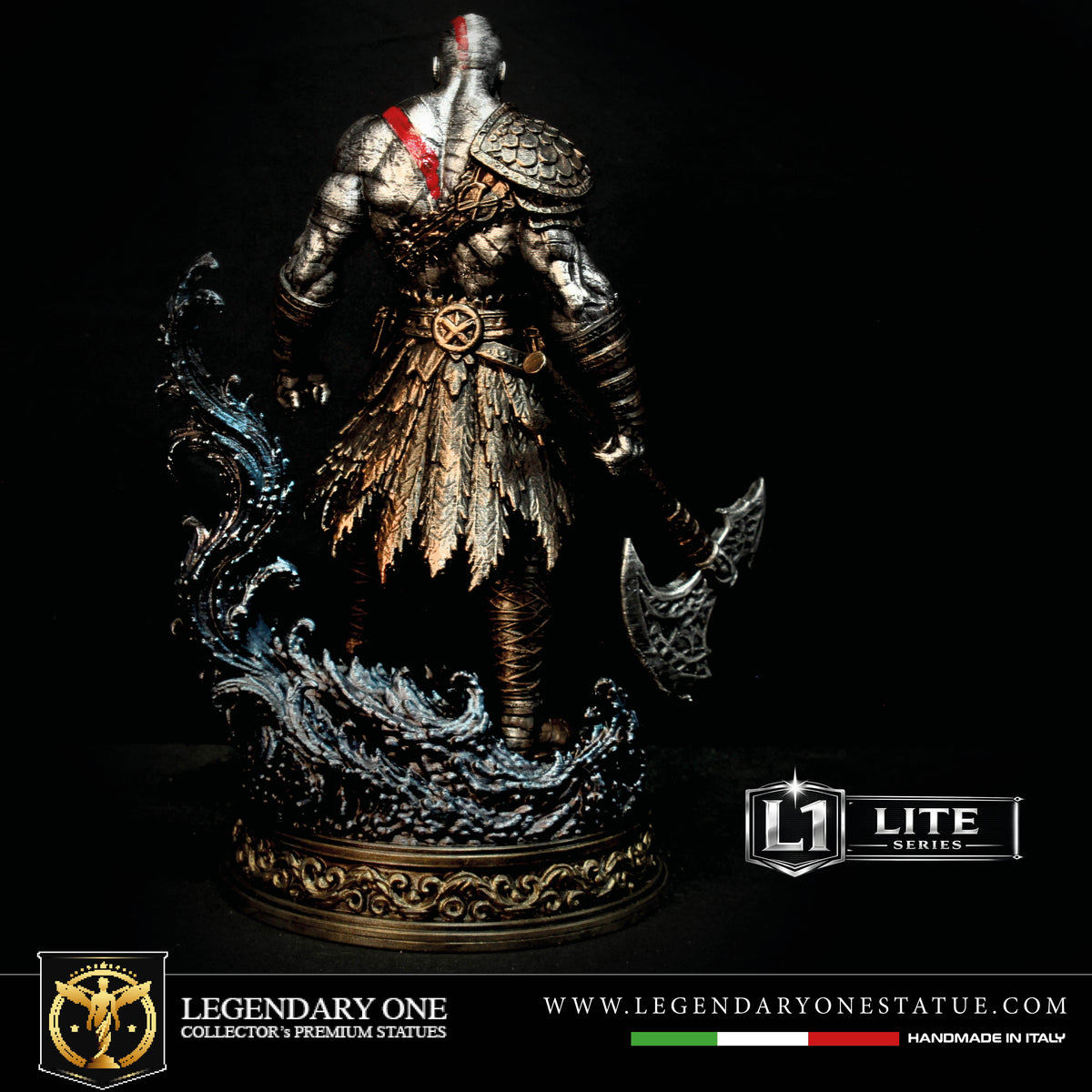 Kratos Figure - God of War Statua da Collezione